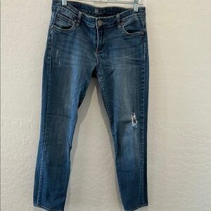 Kut from the Kloth Blue Ankle Cropped Jeans